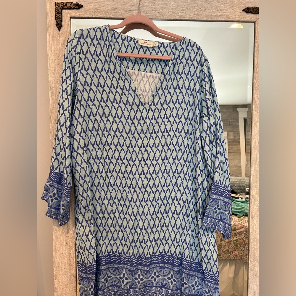 Vineyard Vines Blue Cover Up/ Dress